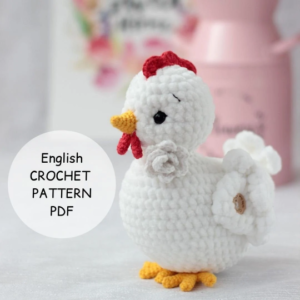 patron de poulet au crochet