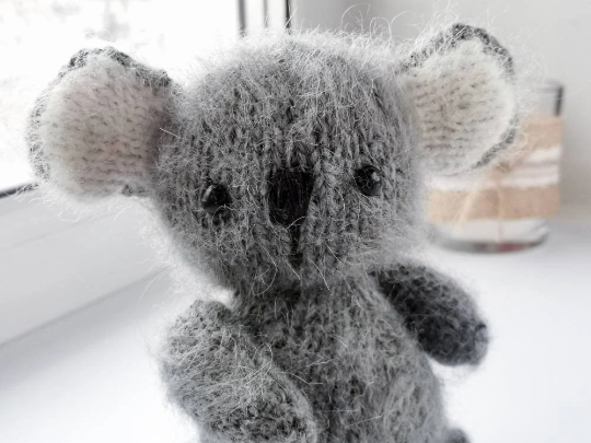 Baby koala knitting pattern Australian bear PDF English pattern 4 Без названия 2 7