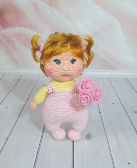 Mini baby Baby doll pajamas. sliders doll with hair Inactive 1 Без названия 34 1