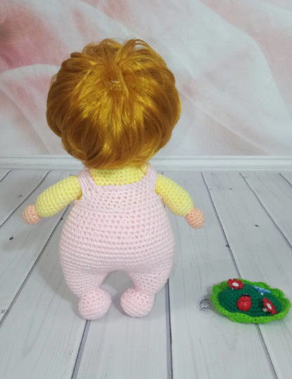 Mini baby Baby doll pajamas. sliders doll with hair Inactive 3 Без названия 36 1