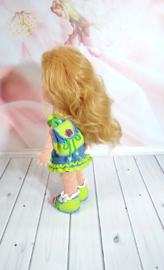 Crochet Doll fancy nancy doll crochet cotton doll accessories 3 Без названия 69 1