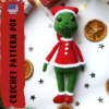 Amigurumi crochet pattern Grinch | AnnaForesPatterns