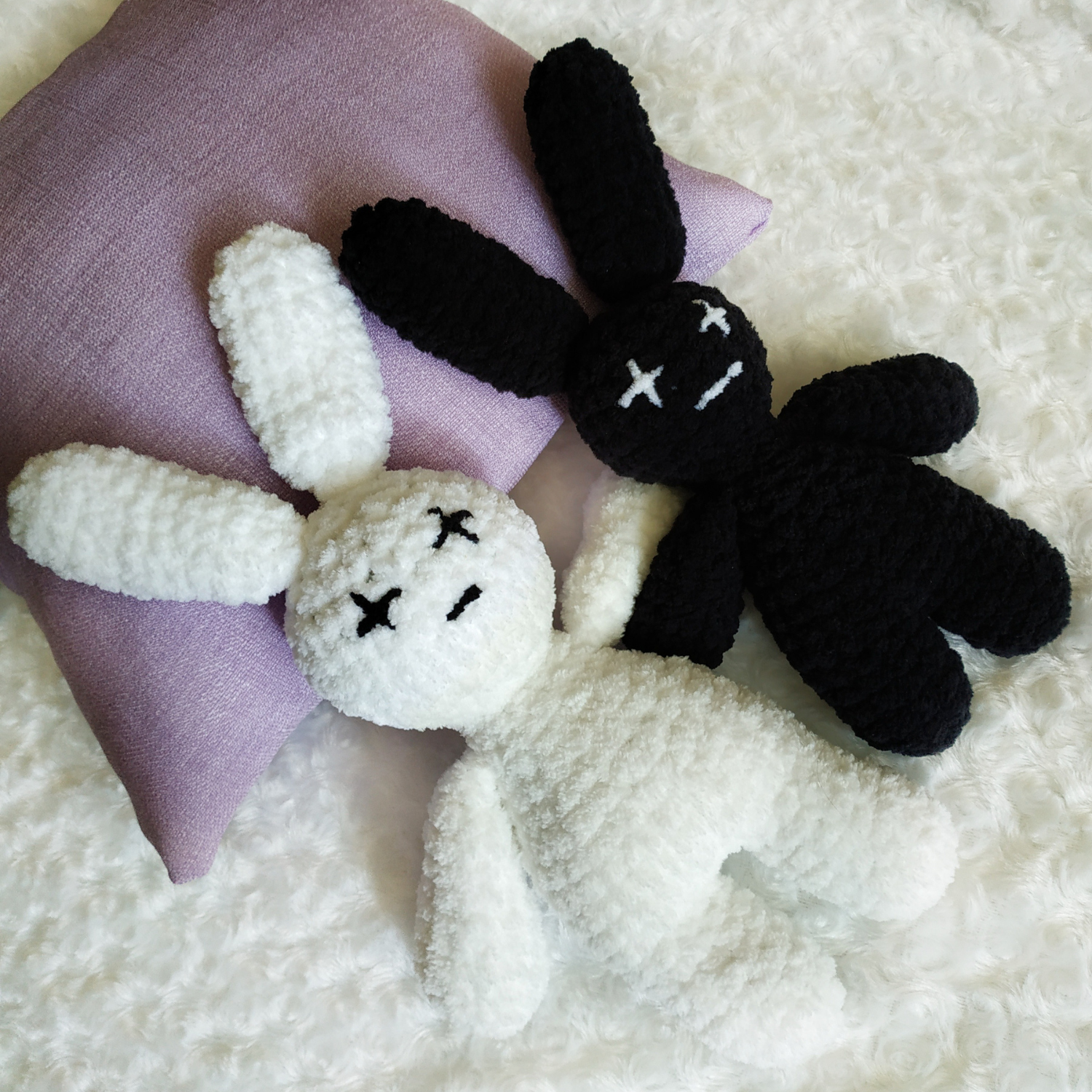 Bad bunny white and black Bad bunny white and black