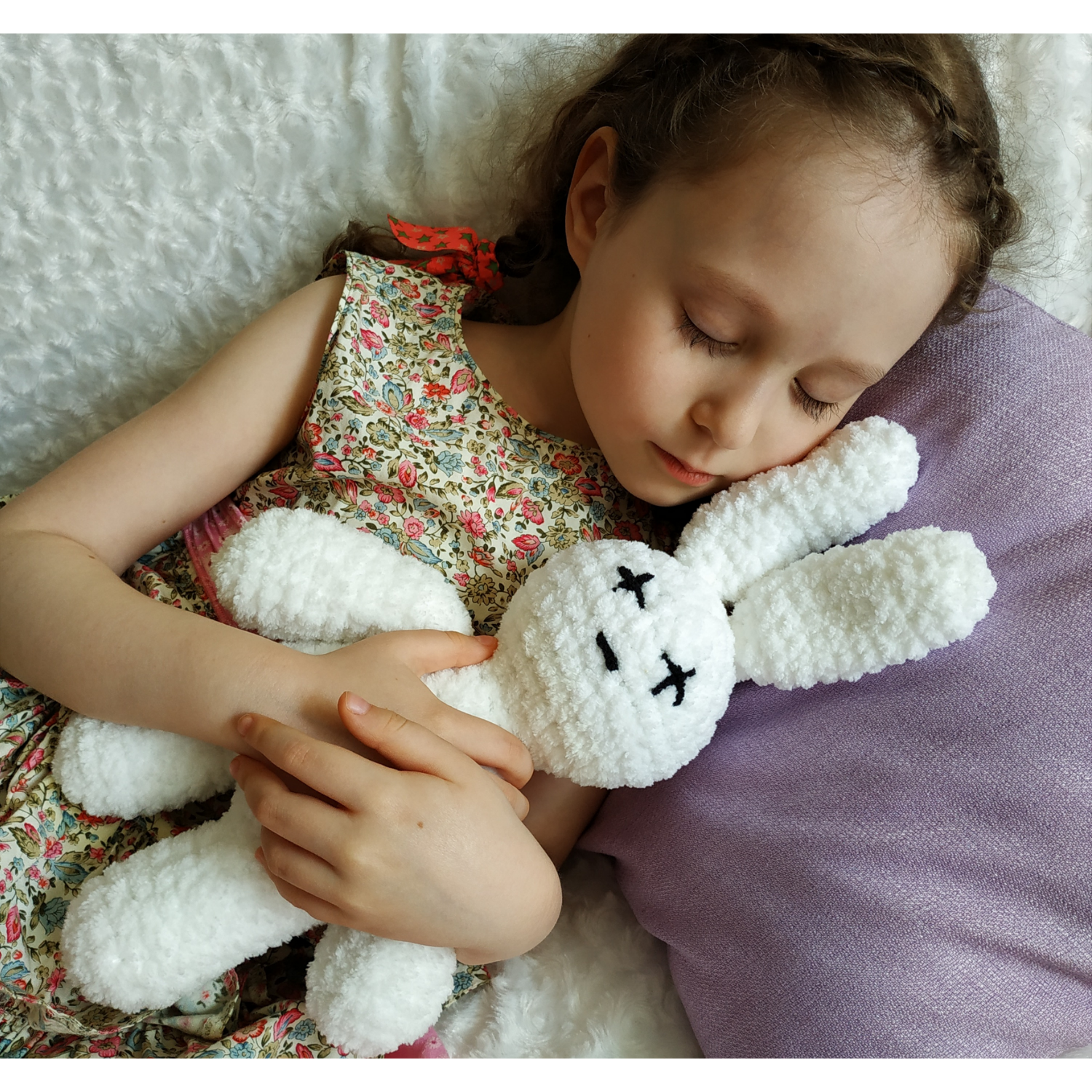 Bad bunny white and black amigurumi crochet pattern 3 Bad bunny white