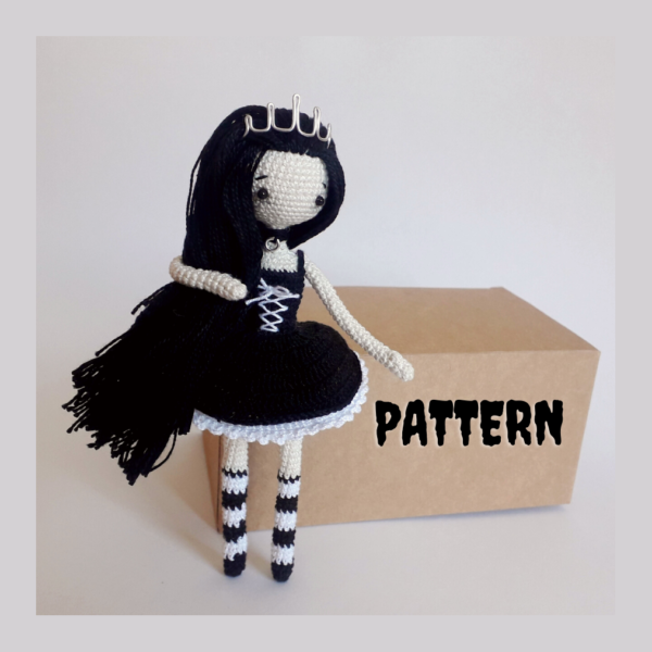 Pattern Gothiс doll