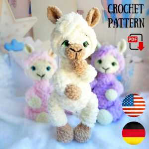 Crochet llama pattern