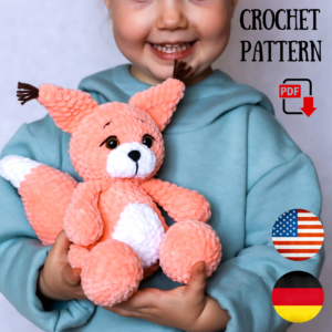 Crochet squirrel pattern