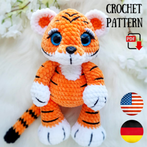 Crochet Tiger pattern
