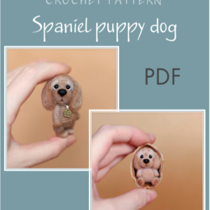PATTERN Spaniel puppy dog