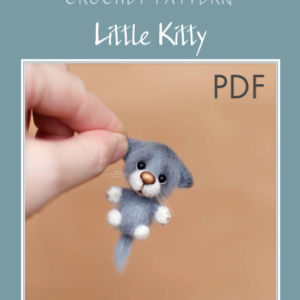 Crochet pattern little cat