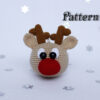 Amigurumi Christmas deer crochet pattern