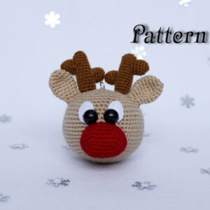 Amigurumi Christmas deer crochet pattern