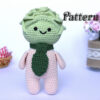 Amigurumi cabbage toy pattern
