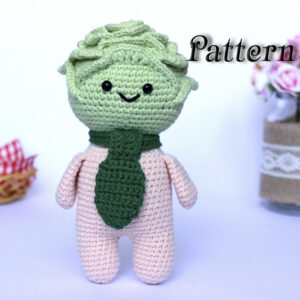 Amigurumi cabbage toy pattern