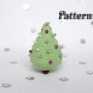 Crochet amigurumi christmas tree pattern