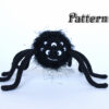 Сrochet spider pattern toy, spider amigurumi