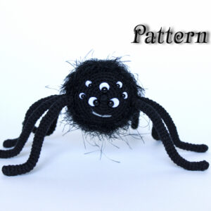 Сrochet spider pattern toy, spider amigurumi