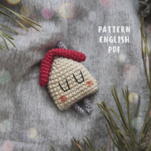 Crochet pattern house