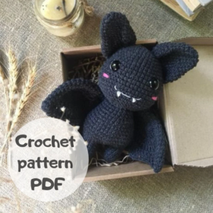 crochet pattern bat