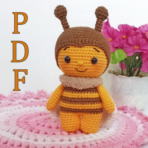 Amigurumi bee toys pattern