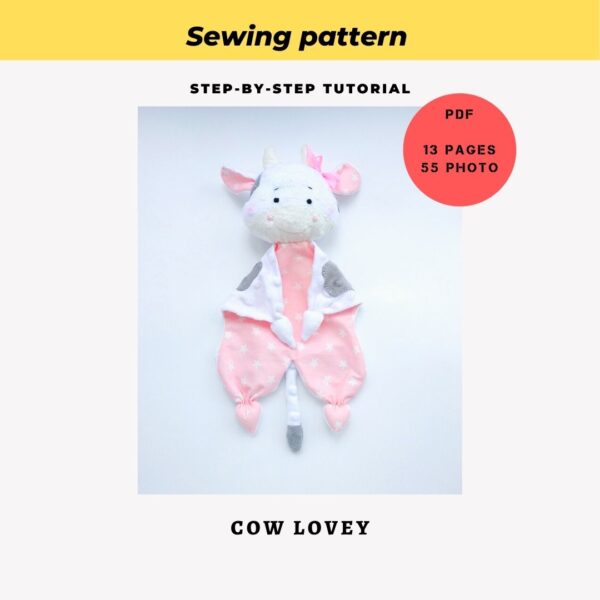 Cow lovey pattern