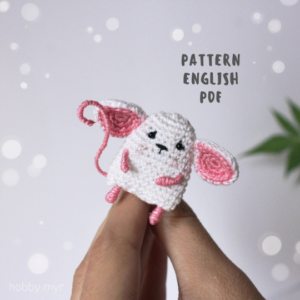 Crochet pattern mouse
