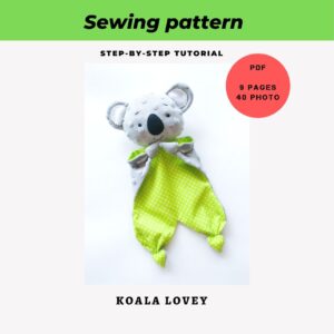 Koala lovey pattern