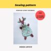 Deer sewing pattern
