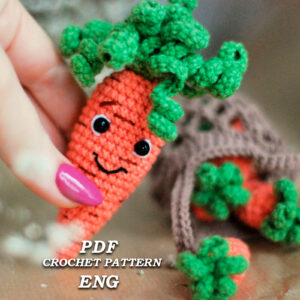 crochet carrot