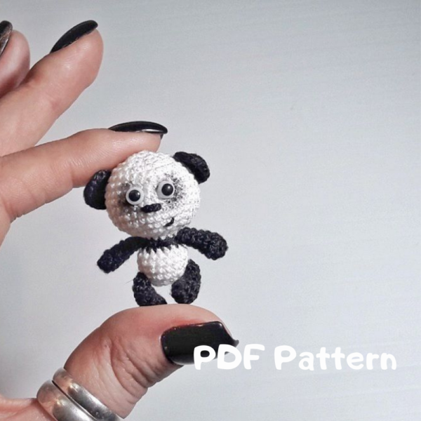 Crochet pattern Little Panda