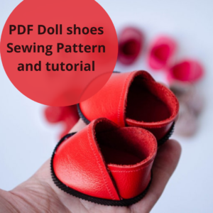 Doll shoes pattern