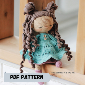 Crochet pattern tilda doll long legs