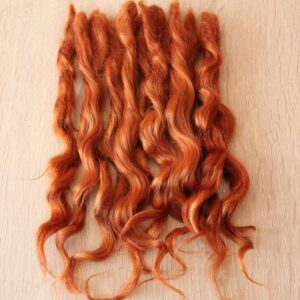 Doll hair cognac