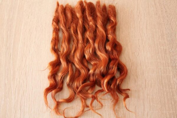 Doll hair cognac