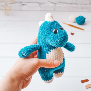 Dinosaur amigurumi crochet pattern