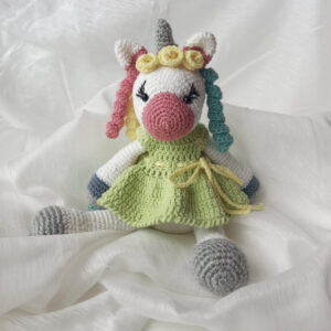Crochet Unicorn Toy Doll Magic Unicorn Rainbow Unicorn