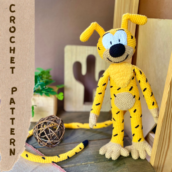 Marsupilami crochet pattern