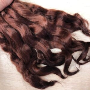 Doll hair mahogany