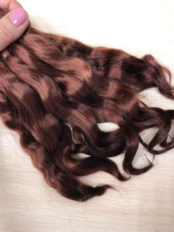 Doll hair mahogany