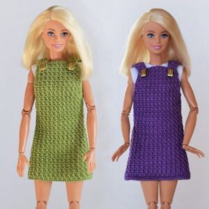 Crochet Barbie doll sundress pattern