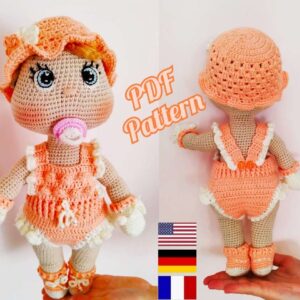 Lulu doll crochet pattern