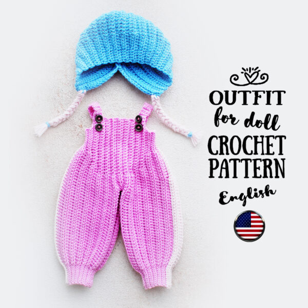 crochet pattern outfit for doll