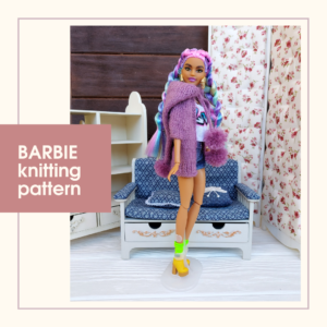 Barbie hoodie coat pattern