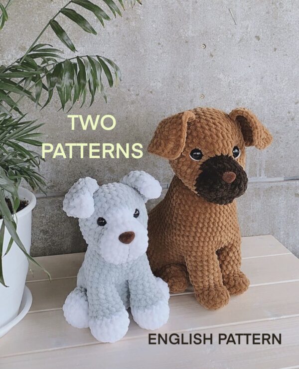 Dog DIY Crochet Kit – The Pudgy Rabbit