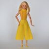 Crochet Barbie doll overalls easy pattern