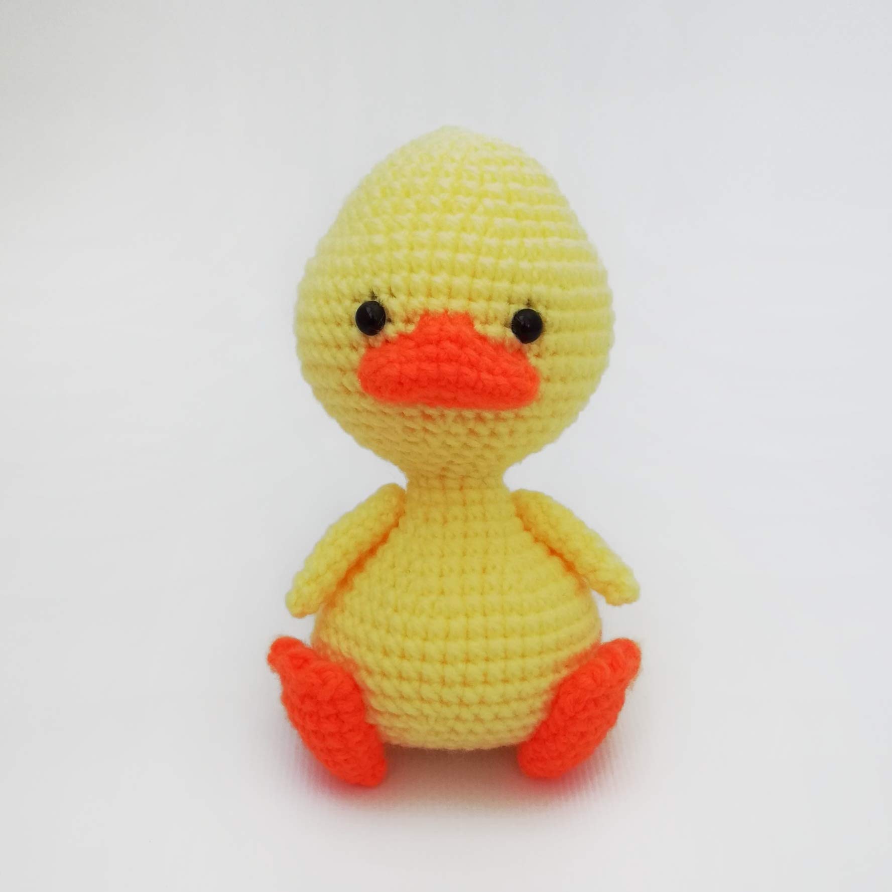 small stuffed duck