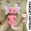 Axolotl crochet pattern