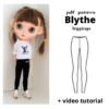Blythe pattern leggings