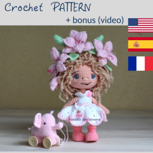 CROCHET PATTERN Lily doll