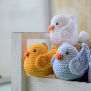 Pattern crochet pigeon